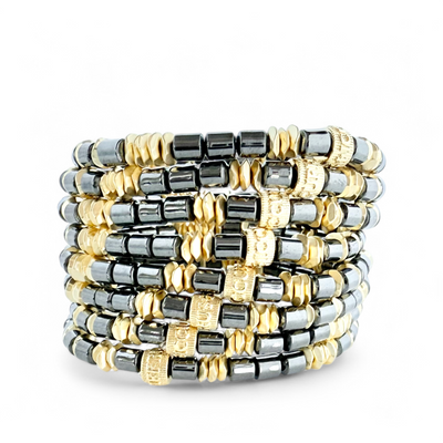 Bon Bon 4.0 Hematite - Gold