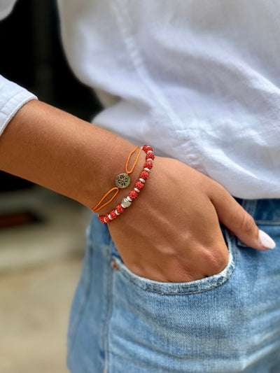 RC Linklet - Orange - Silver