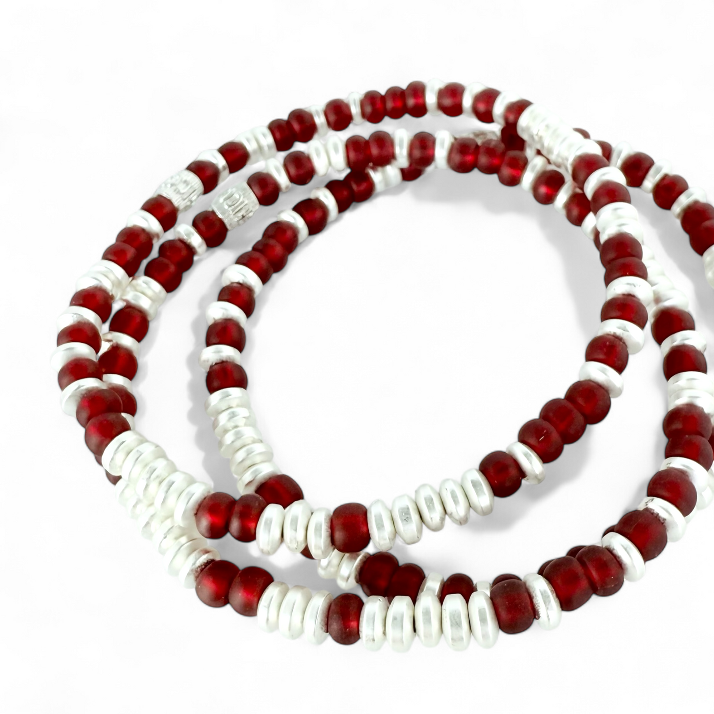 Mary Kate - Soft Garnet - Silver