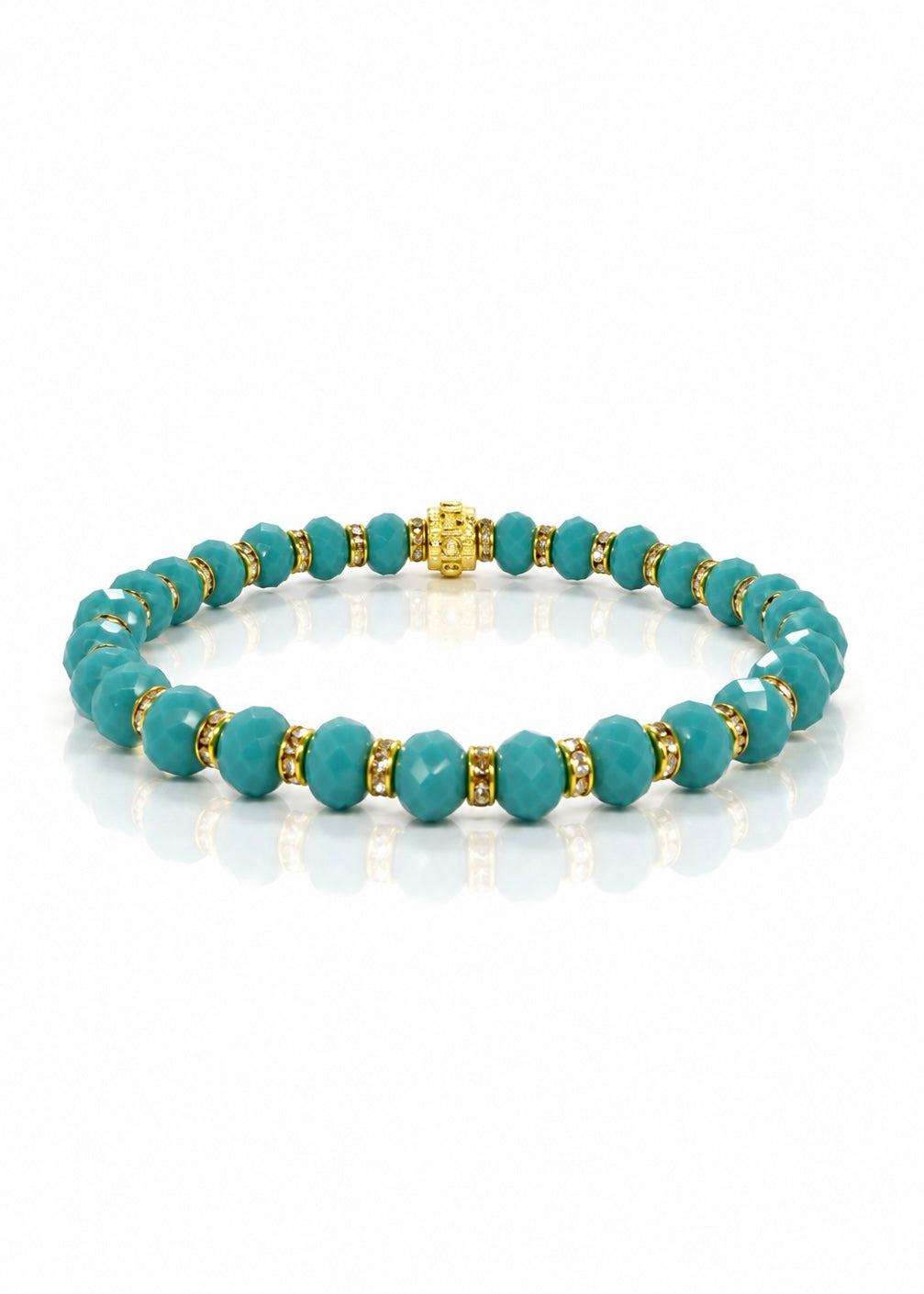 The Evan - Turquoise  (Gold/ Silver)