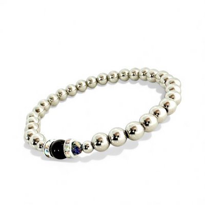 Pearl Bling - Sable - Silver