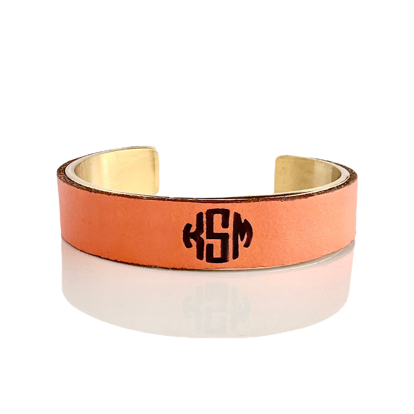 Manhattan Monogram .5 Cuff - Natural