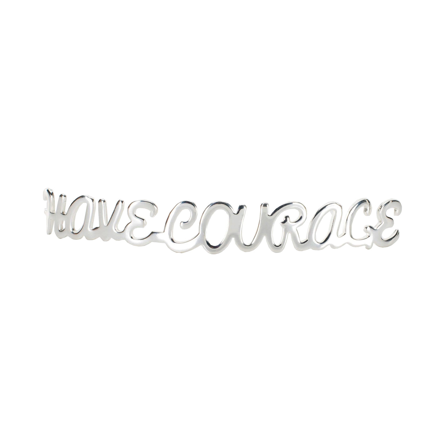 Have Courage Cuff - Silver