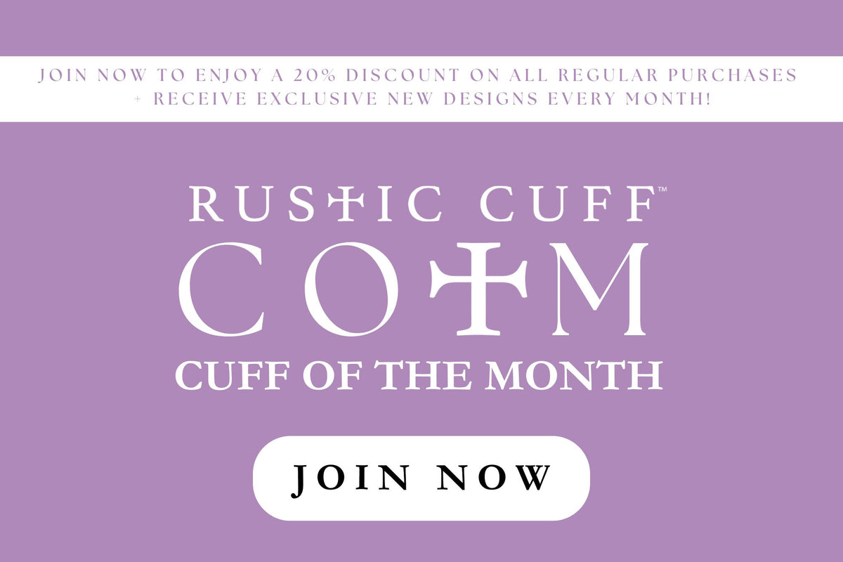 Rustic Cuff is bold stylish cuffs with color, metallic & exotic skins