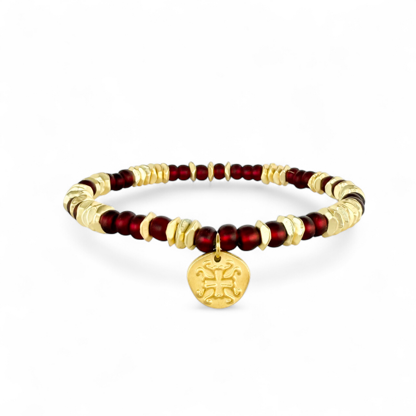 Mary Kate - Soft Garnet - Gold