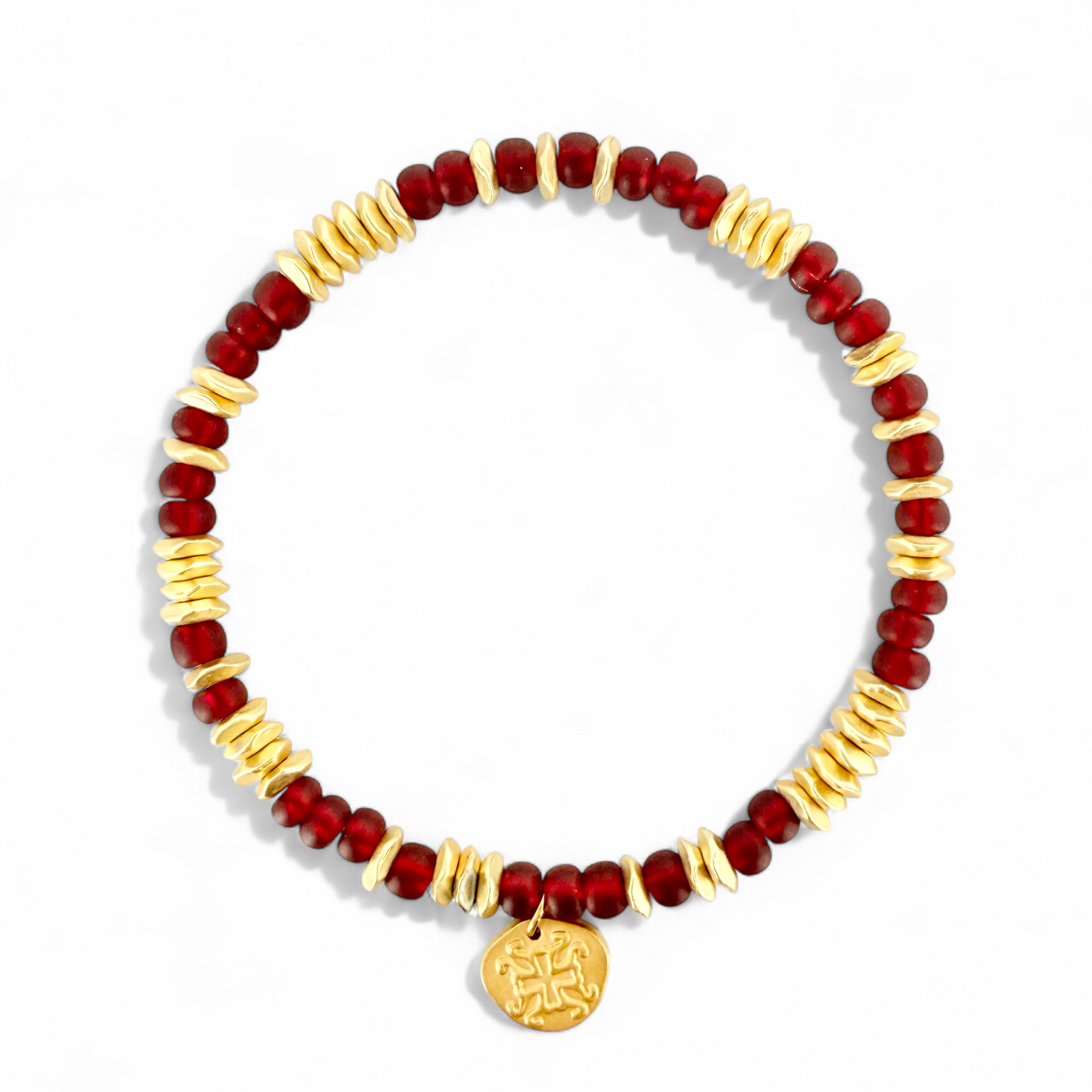 Mary Kate - Soft Garnet - Gold