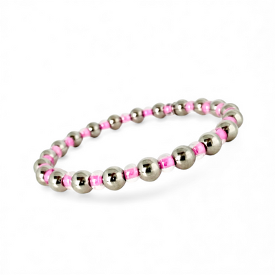 Polished and Pink - Silver