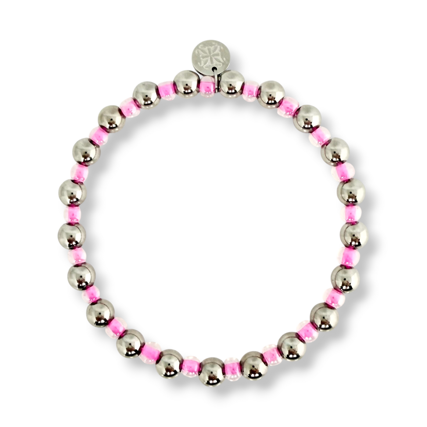 Polished and Pink - Silver