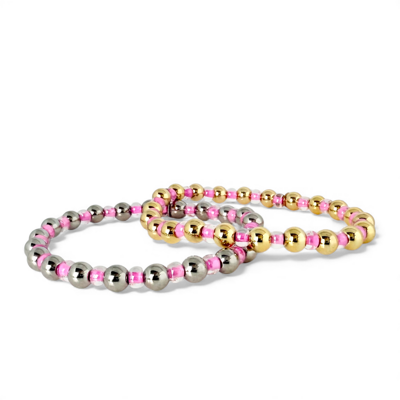 Polished and Pink - Silver