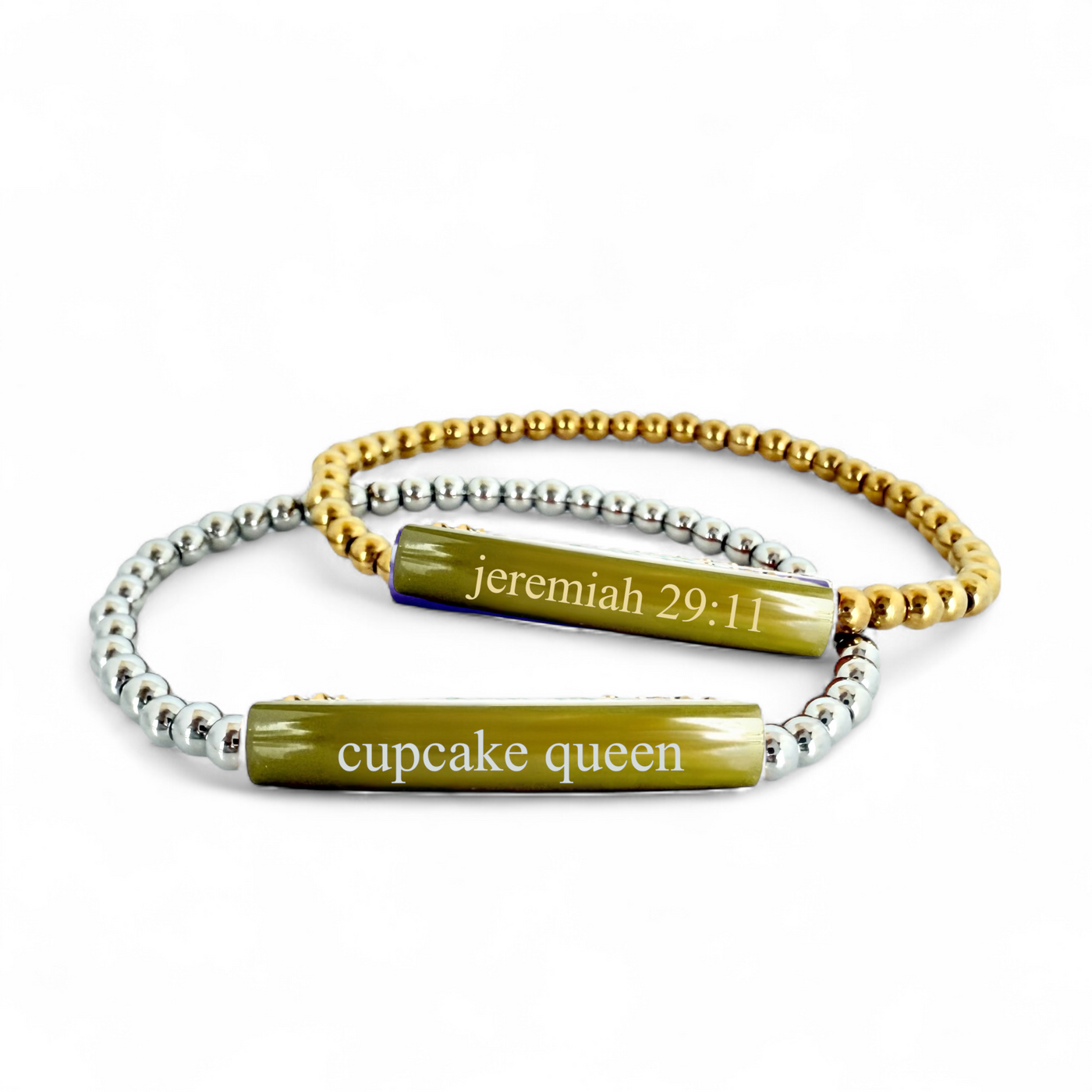 Custom - Kelly Engraved Olive Green Plate