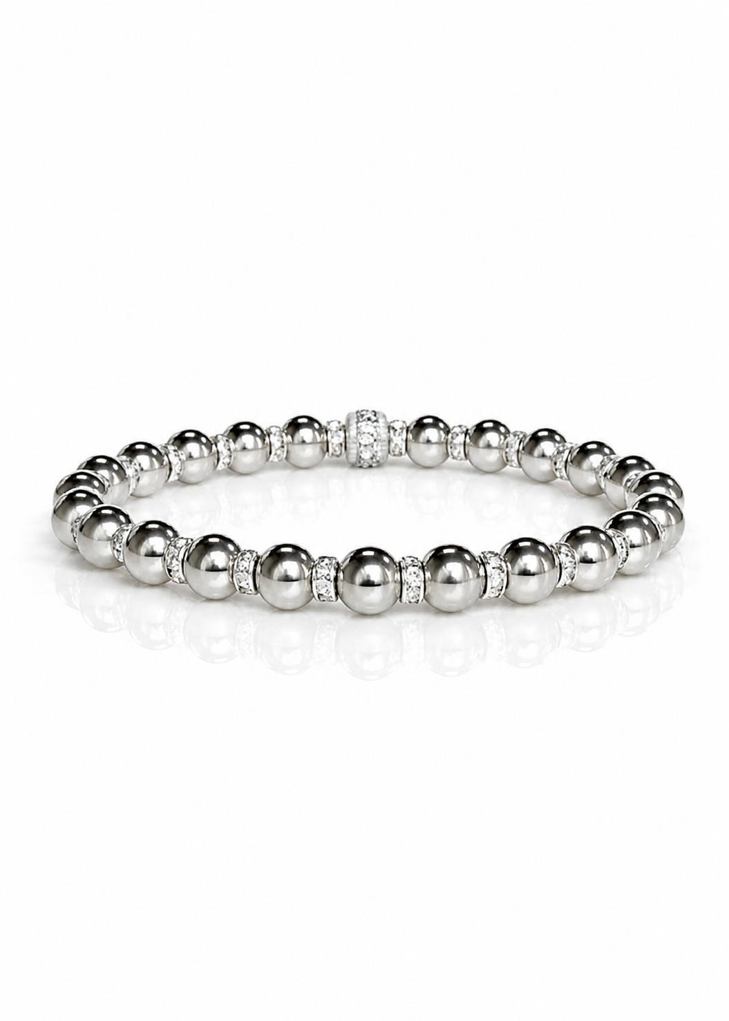 Classic Chloe Pave Silver 6mm