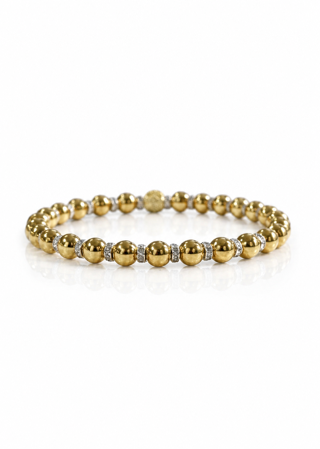 Classic Chloe Pave Gold 6mm