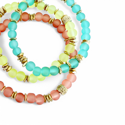 Beatrix - Mellow Melon with Gold