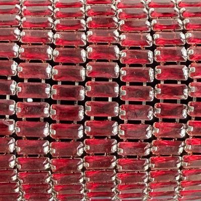 Day 2: Evert Baguette Cut Slider - Red - Silver + Santa Pouch