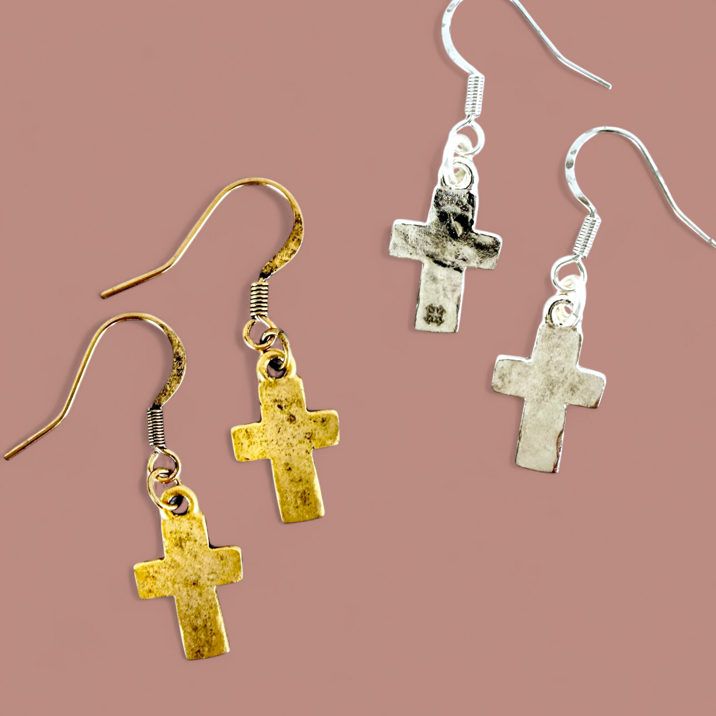 Simple Cross - Gold