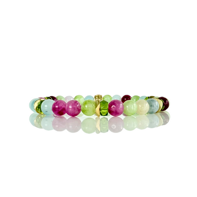 Bennett - Multi Green, Pink, Gray