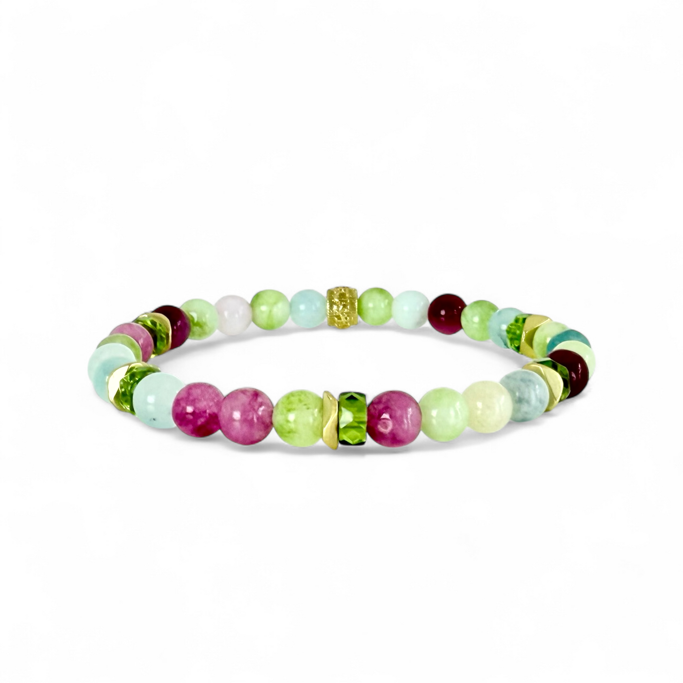 Bennett - Multi Green, Pink, Gray