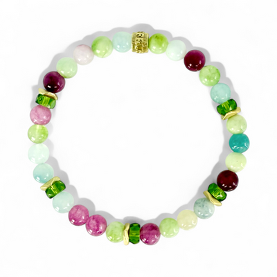 Bennett - Multi Green, Pink, Gray