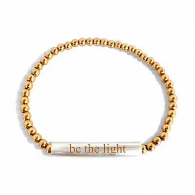 Kelly - Custom Engraved Brushed Silver Plate - Gold