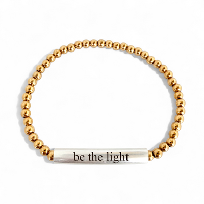Kelly - Custom Engraved Brushed Silver Plate - Gold