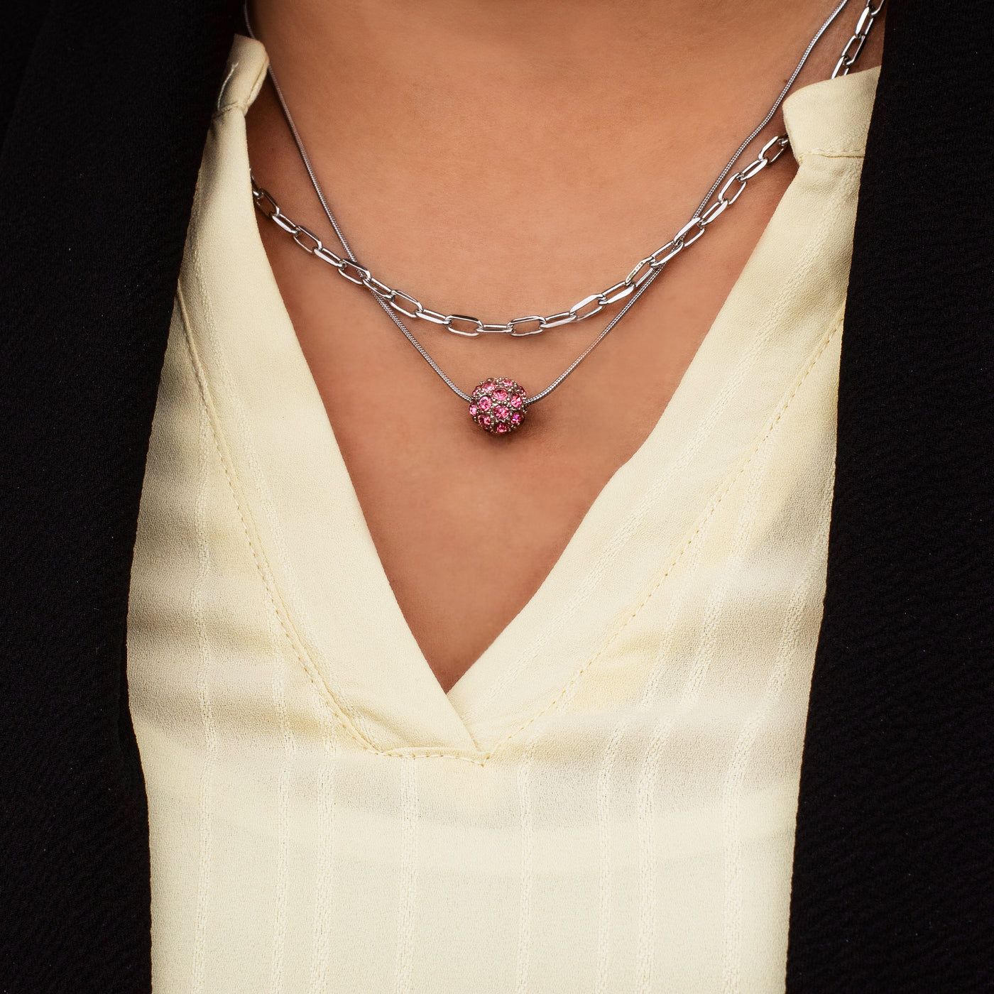 *Kenzie Necklace - Silver-OTC