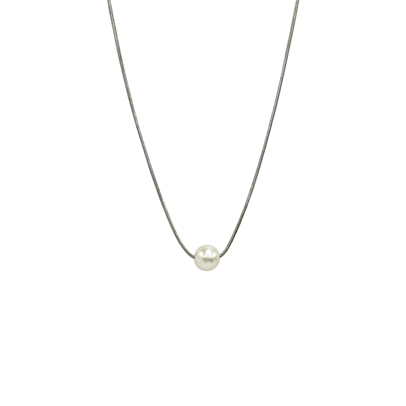 Avalon Pearl Necklace – Rustic Cuff