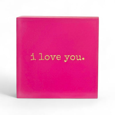 i love you.