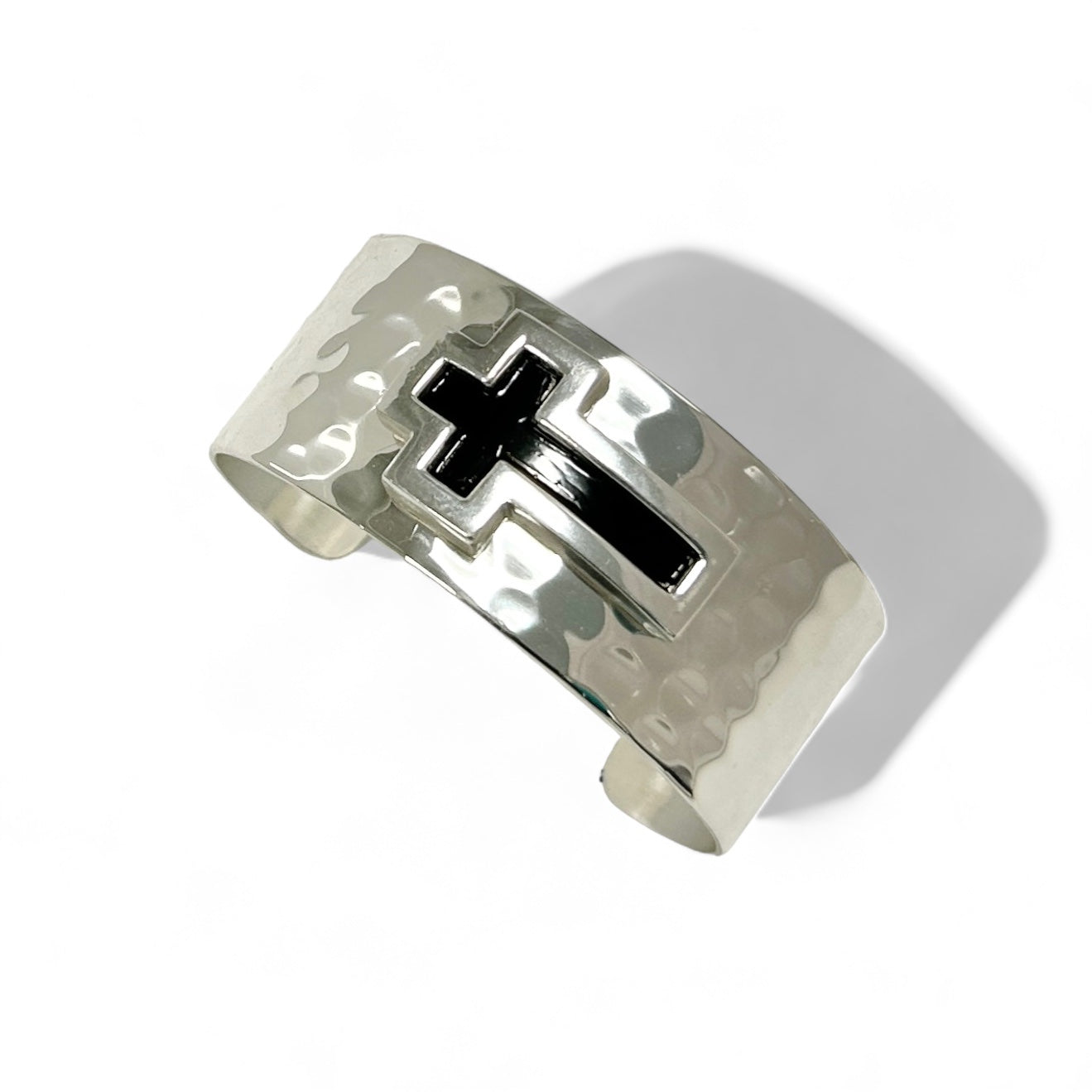 California Cross 1.0 Cuff Silver - Black