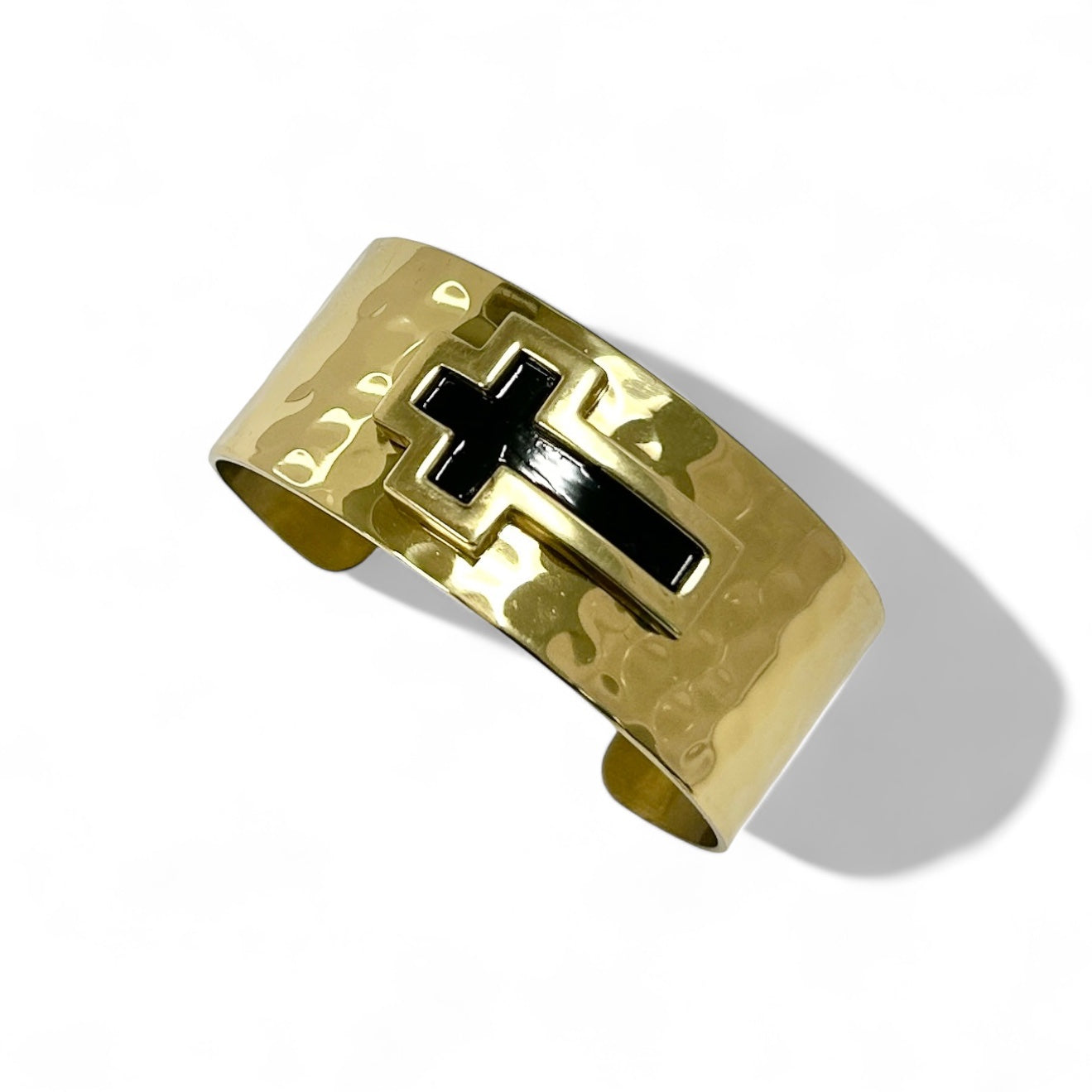 California Cross 1.0 Cuff Gold - Black