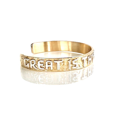 Great Is Thy Faithfulness Cuff