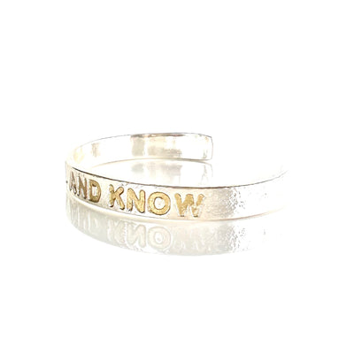 Be Still And Know Cuff