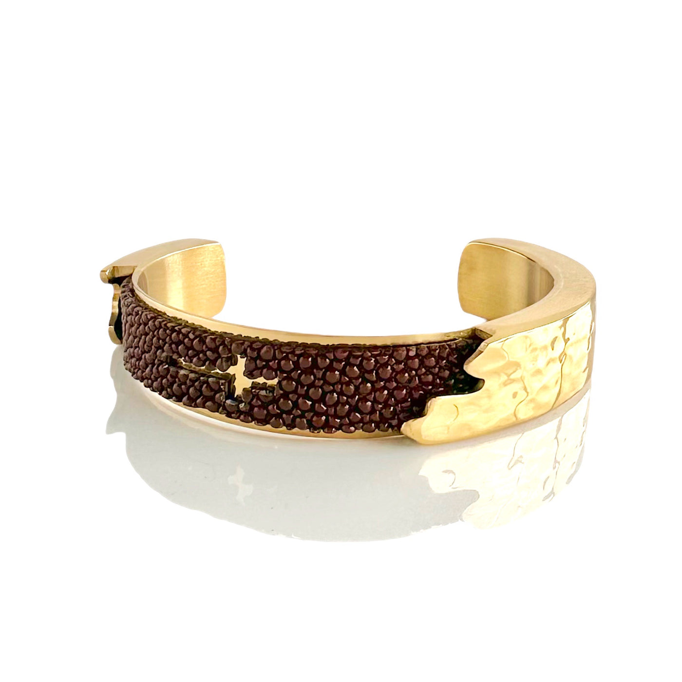 Dallas Stingray Cross .5 Gold - Mocha