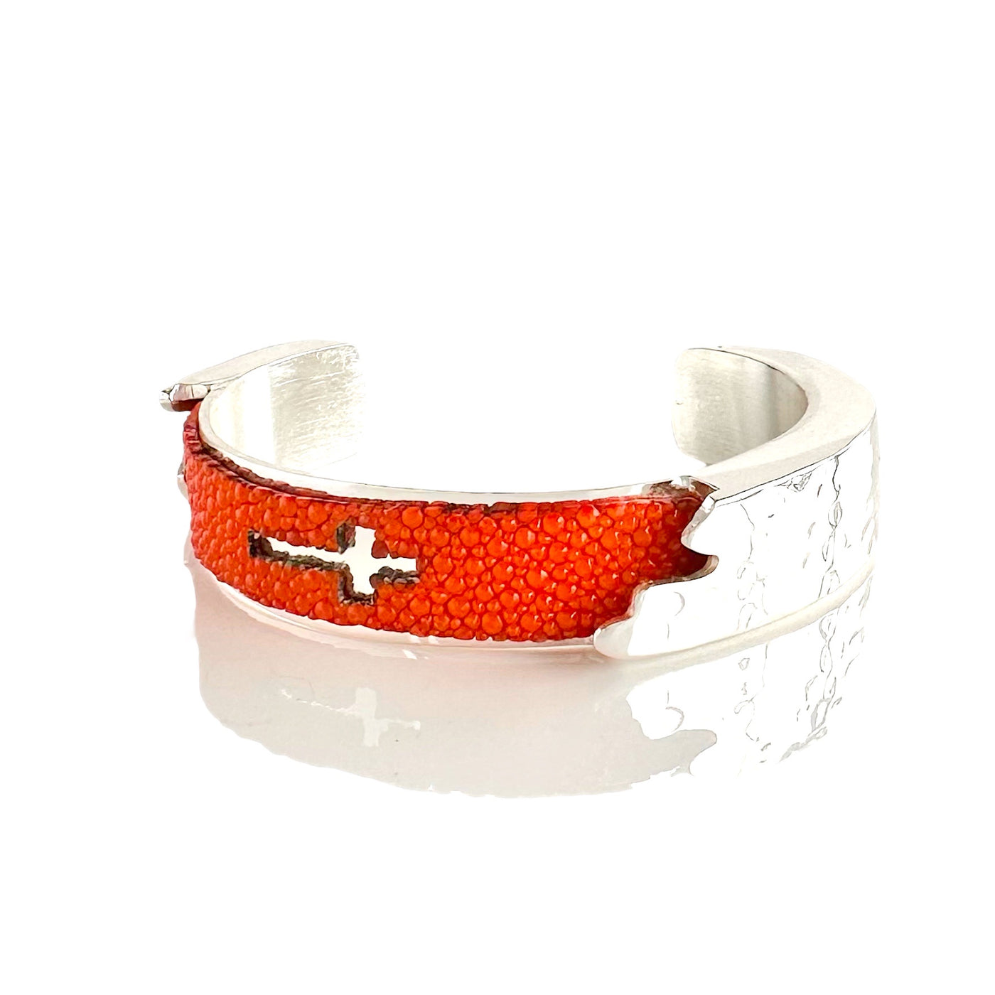 Dallas Stingray Cross .5 Silver - Orange