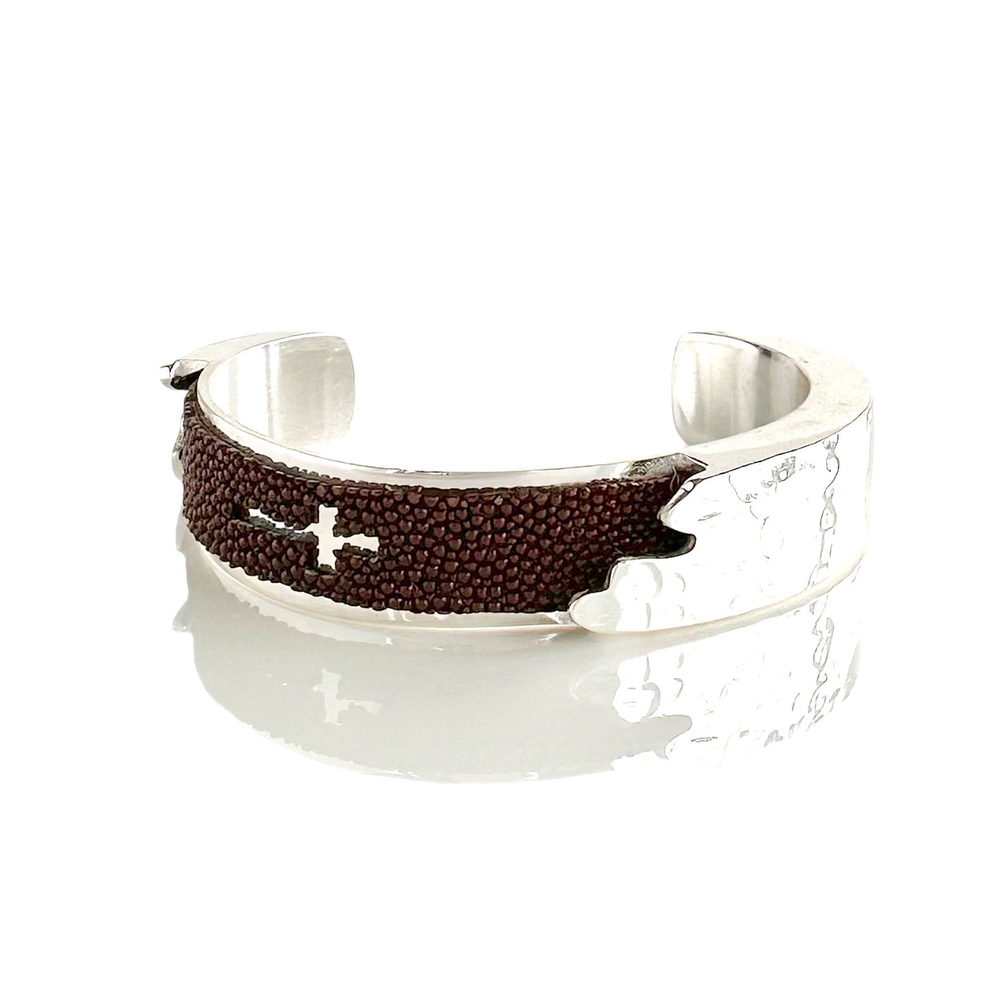 Dallas Stingray Cross .5 Silver - Mocha