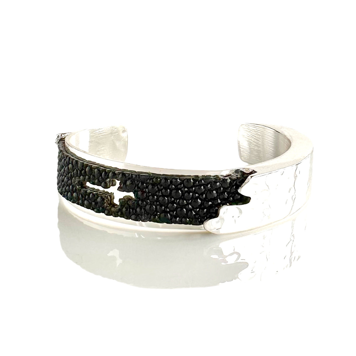 Dallas Stingray Cross .5 Silver - Black