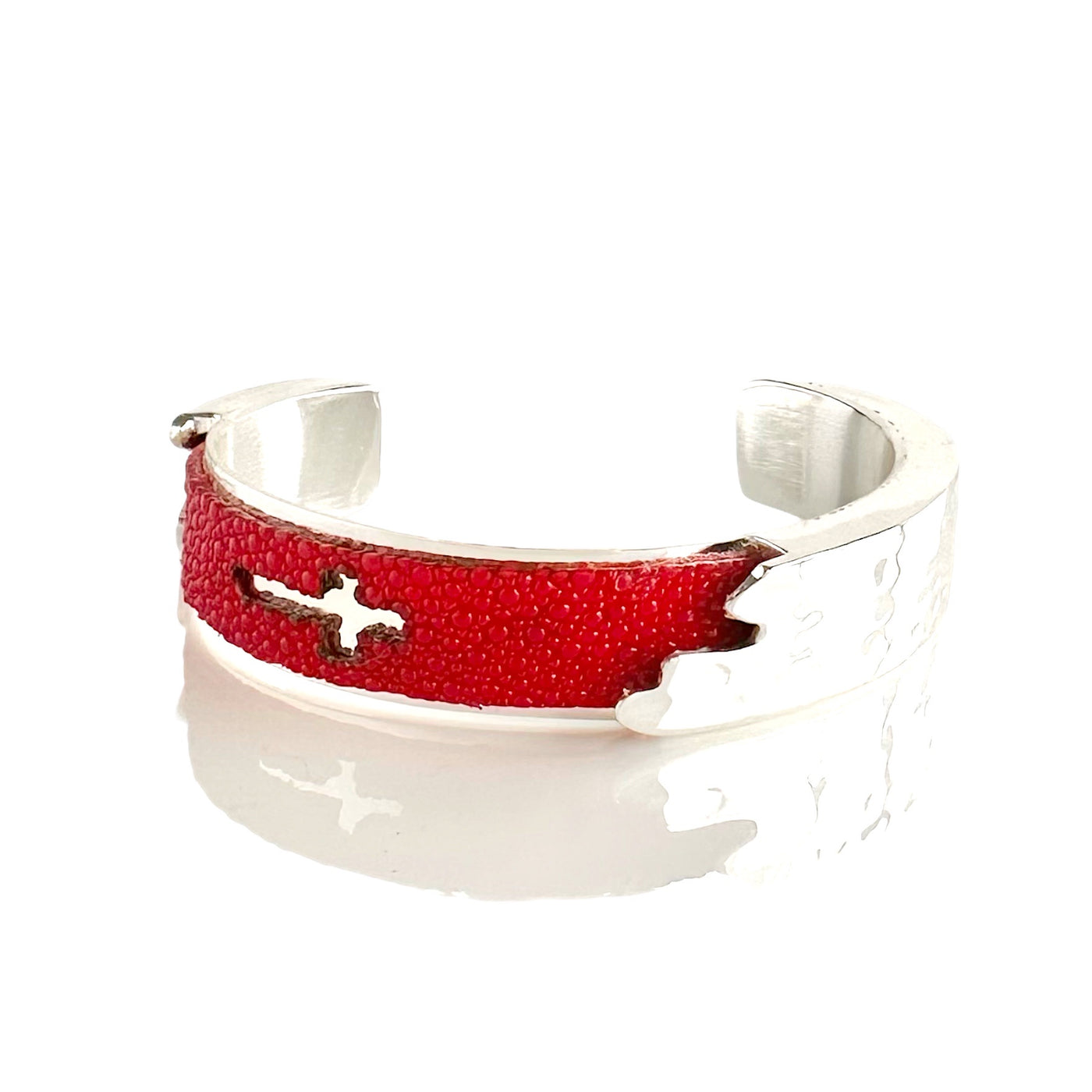 Dallas Stingray Cross .5 Silver - Red