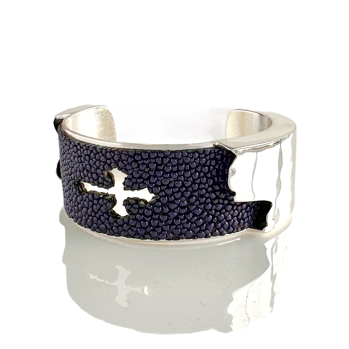 Dallas Stingray Cross 1.0 Silver- Indigo