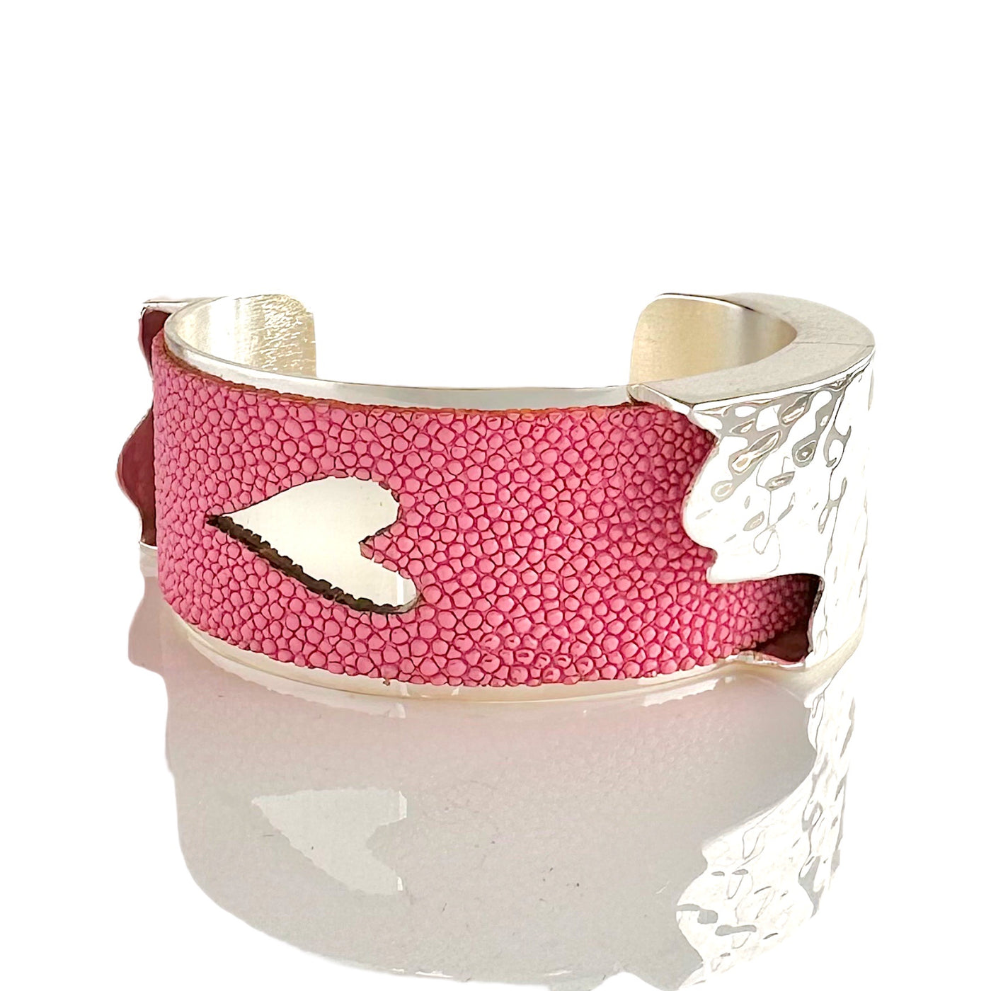 Dallas Stingray Heart 1.0 Silver - Pink