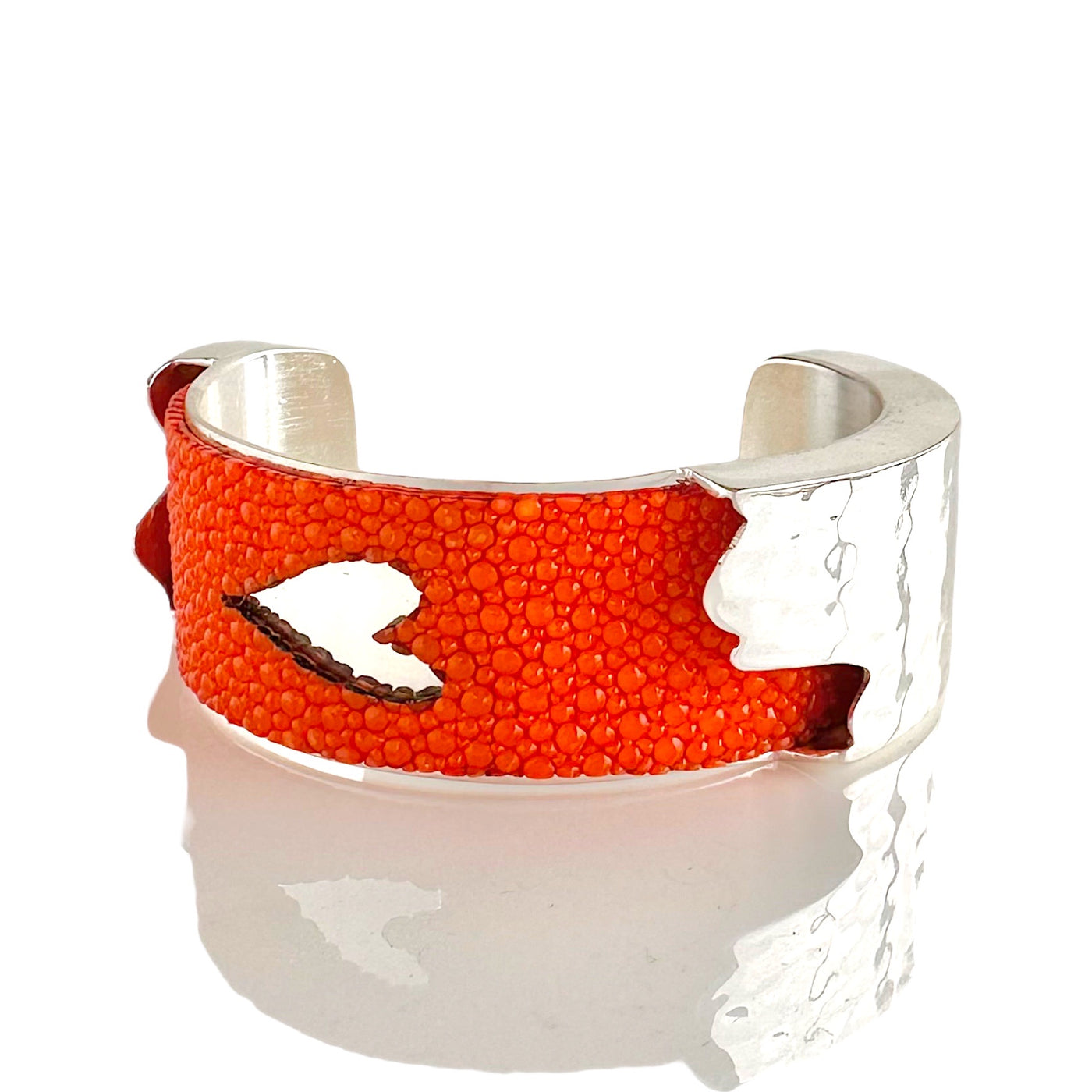 Dallas Stingray Heart 1.0 Silver - Orange