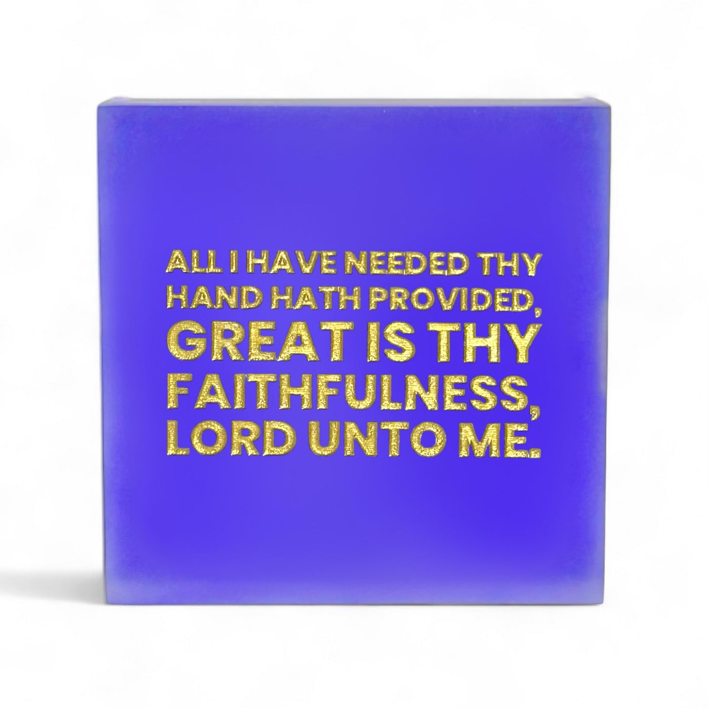 Great is Thy Faithfulness