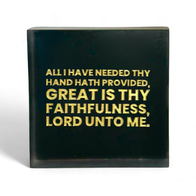 Great is Thy Faithfulness