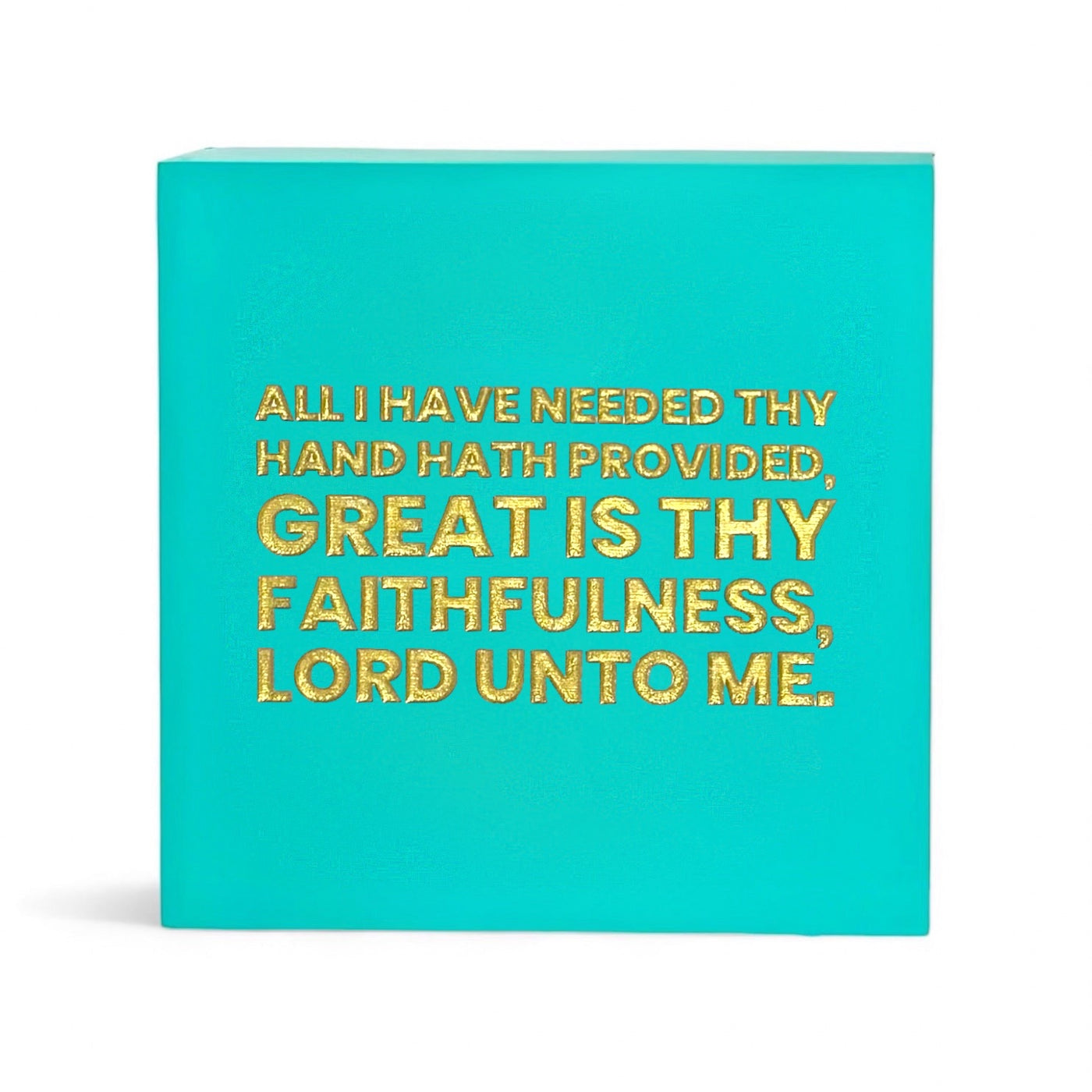 Great is Thy Faithfulness
