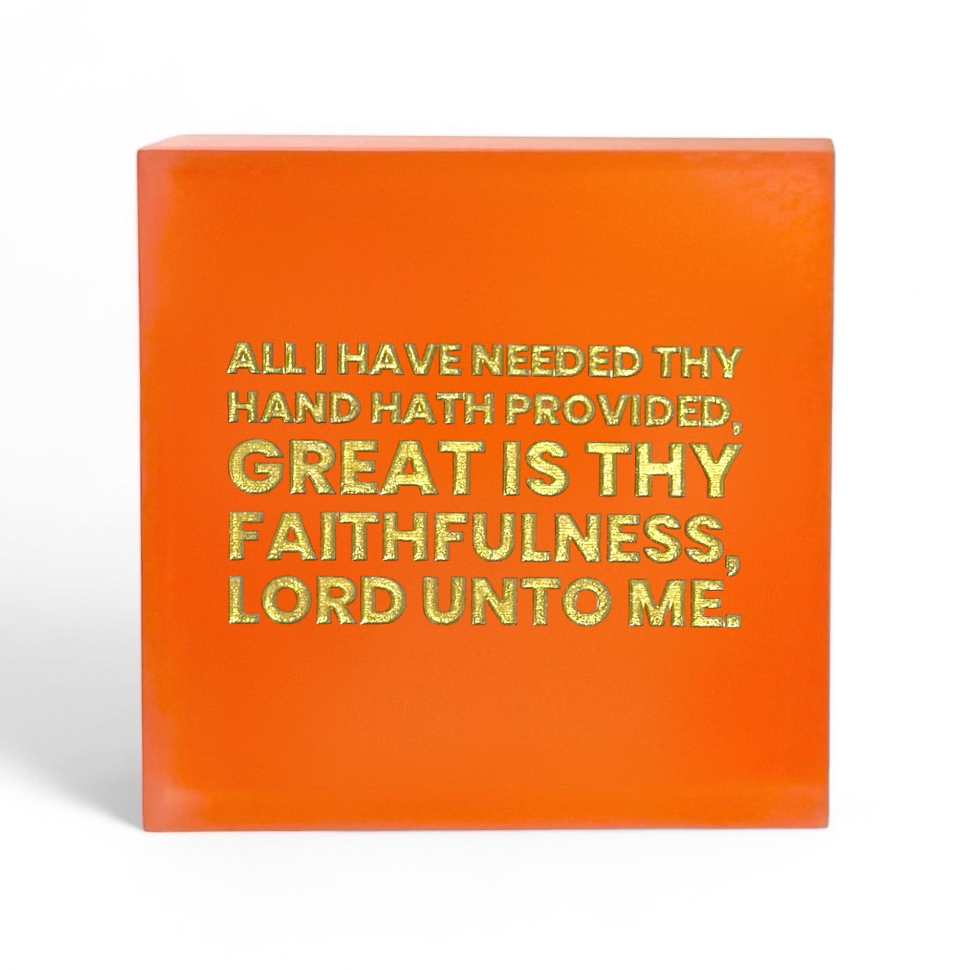 Great is Thy Faithfulness
