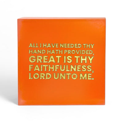 Great is Thy Faithfulness