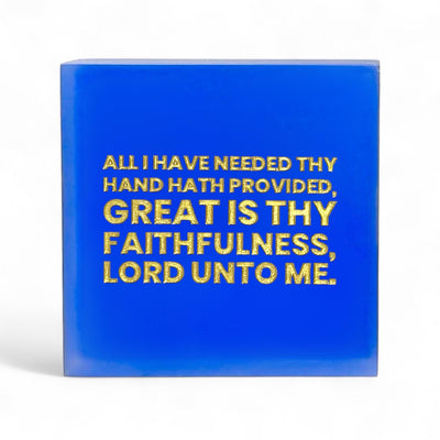 Great is Thy Faithfulness