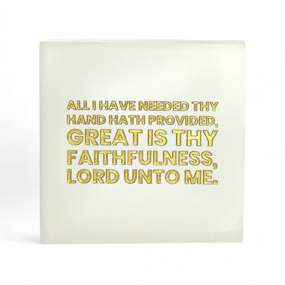 Great is Thy Faithfulness