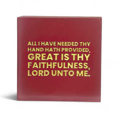 Great is Thy Faithfulness