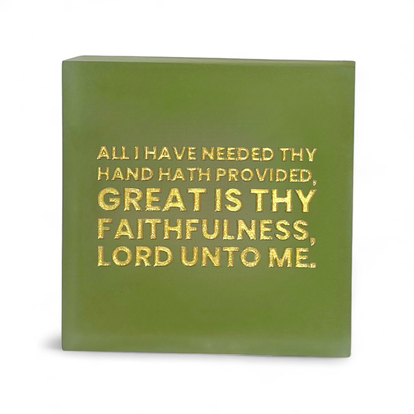 Great is Thy Faithfulness