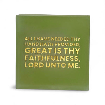 Great is Thy Faithfulness