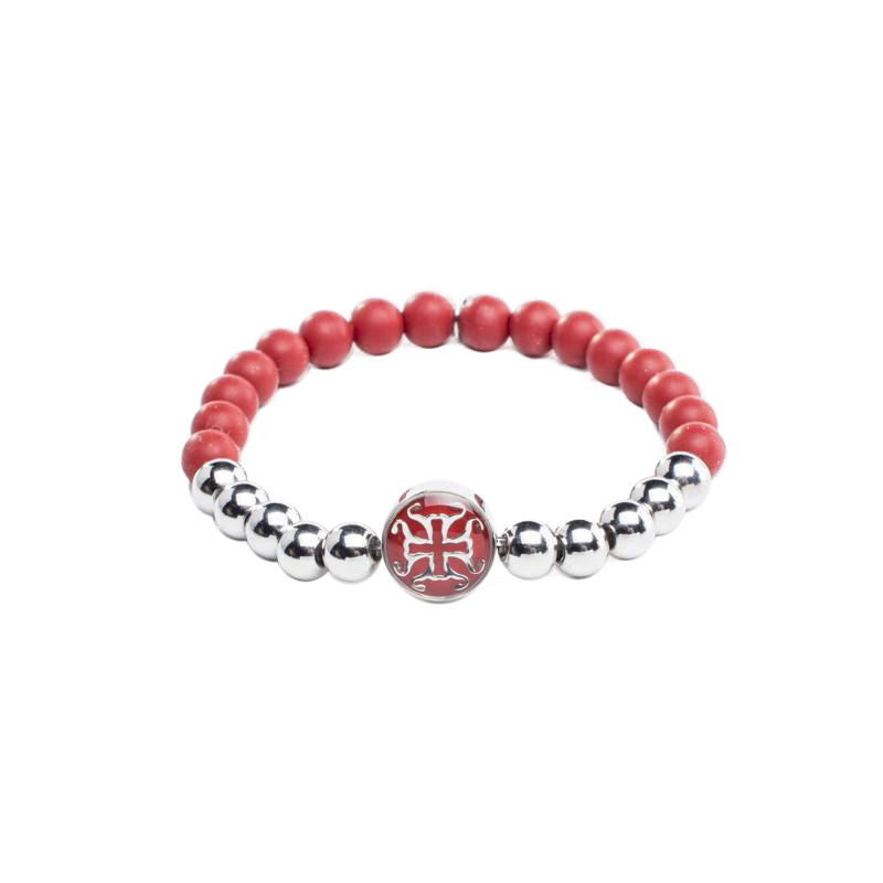RC Girls Mini Melanie Brick Red with Silver